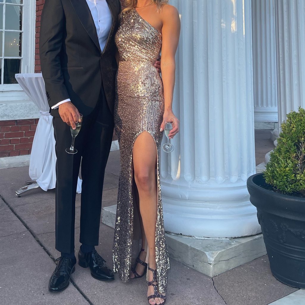 Sequin Mermaid Gown, Worn Once